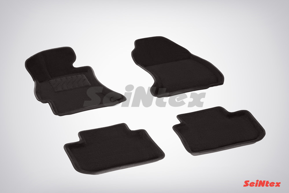 Ворсовые 3D коврики салона "Seintex", Subaru XV 2011-