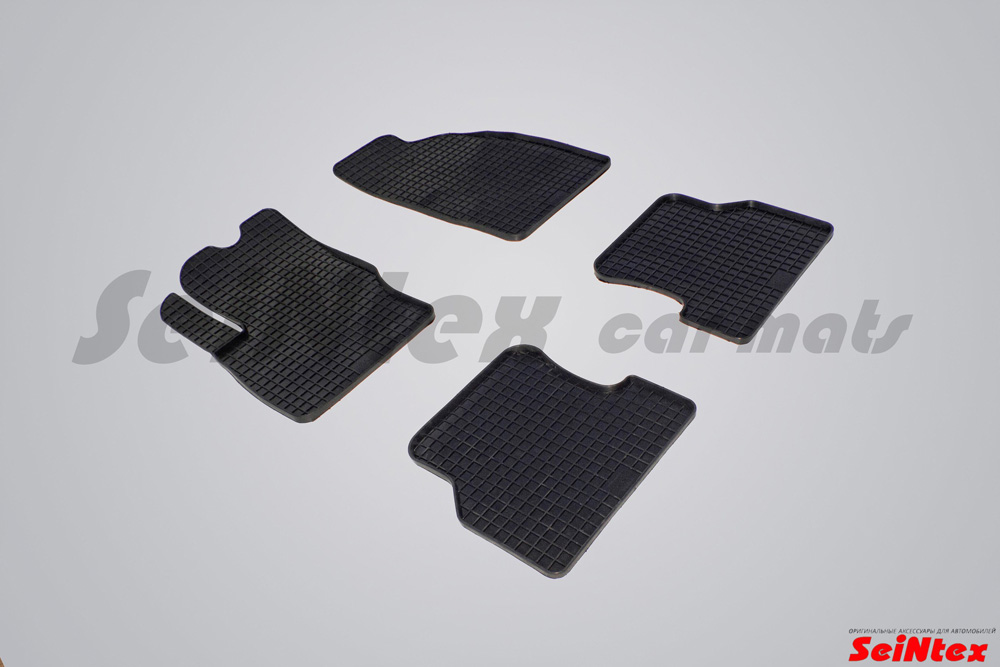 Резиновые коврики салона Сетка "Seintex", Ford Focus II 2005-2011