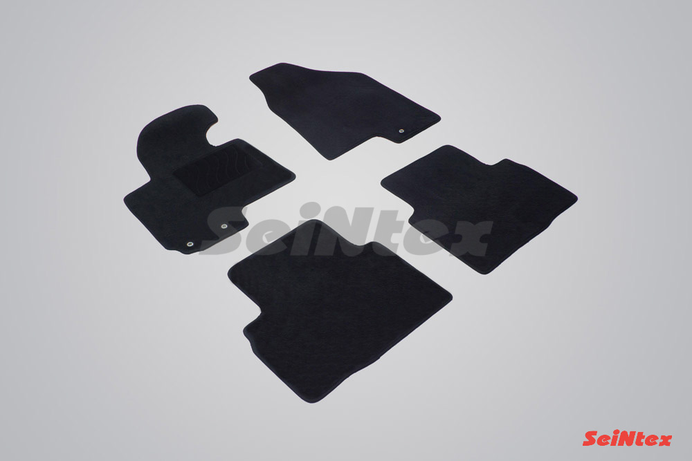 Ворсовые LUX коврики салона "Seintex", Hyundai IX35 / Kia Sportage 2010-2015