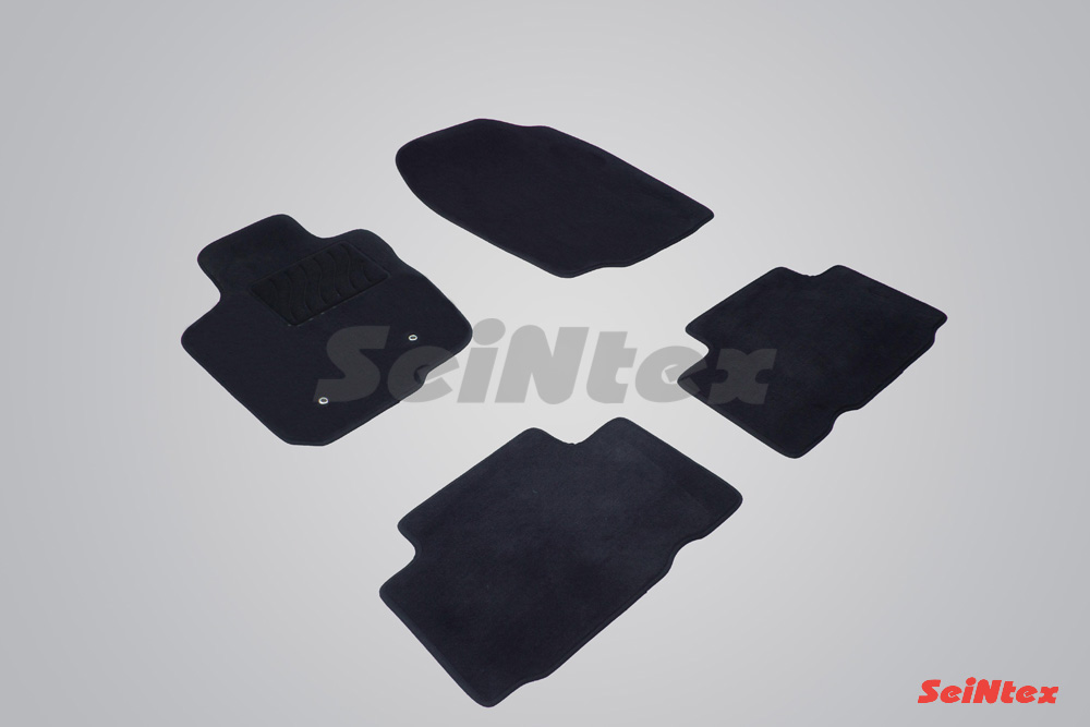 Ворсовые LUX коврики салона "Seintex", Toyota RAV 4 2006-2012