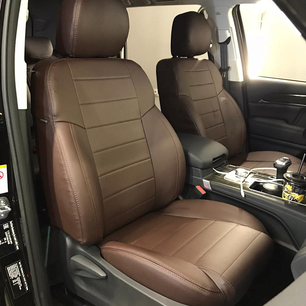 Авточехлы Haval H9, 1 поколение, комплеция Comfort, 2017-2024 "Автопилот"