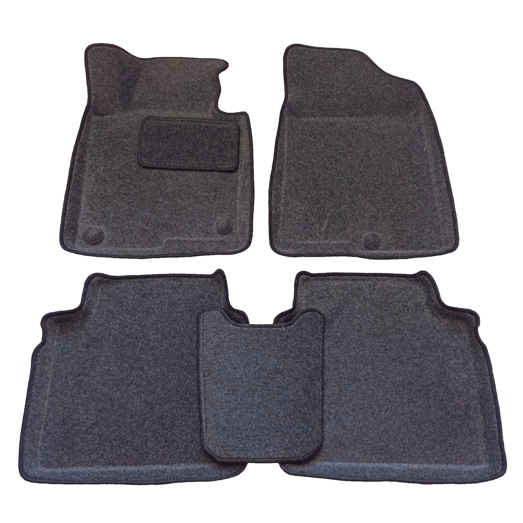 Ворсовые 3D коврики салона "Boratex" Kia Optima IV 2015-