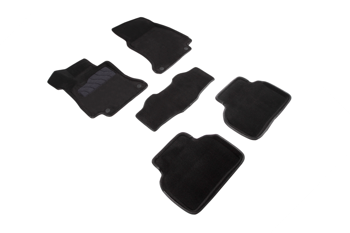 Ворсовые 3D коврики салона "Seintex", Mercedes-Benz E-Class W213 2016-