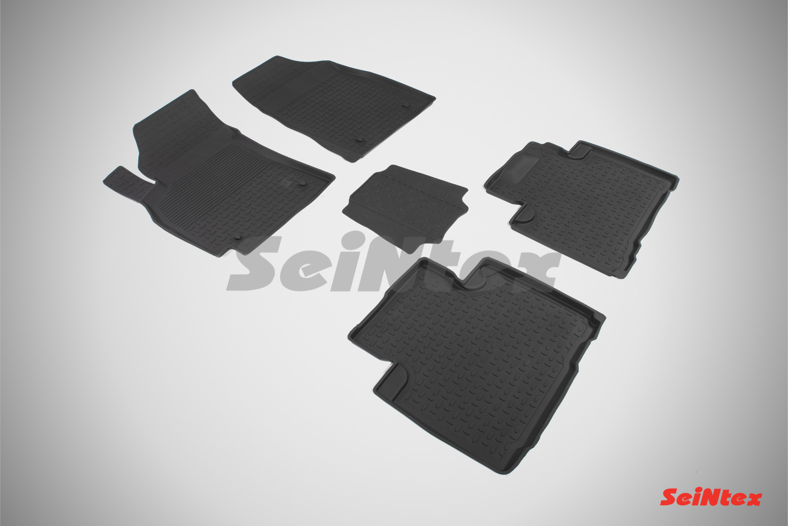 Резиновые коврики салона Высокий борт "Seintex" Geely Emgrand X7 2013-