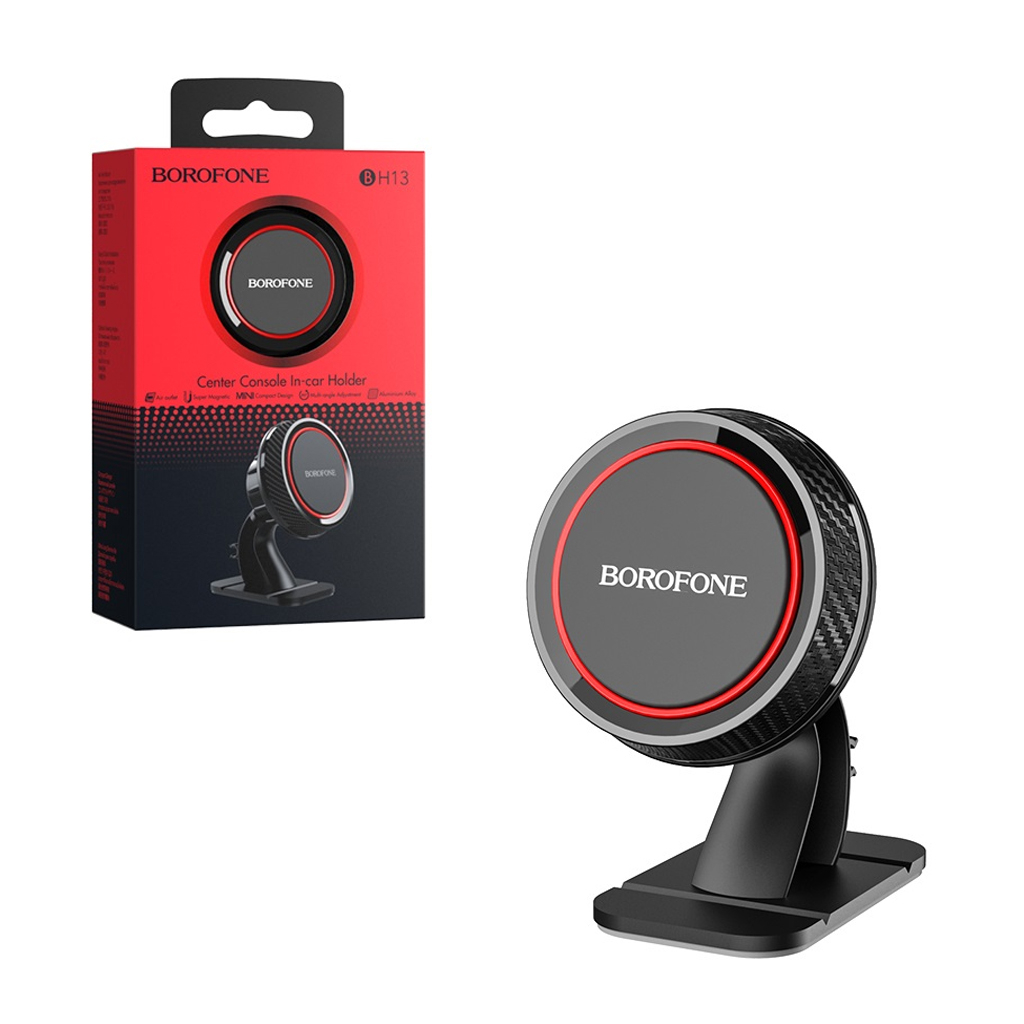 Держатель телефона магнитный BOROFONE BH13 с креплением на панель