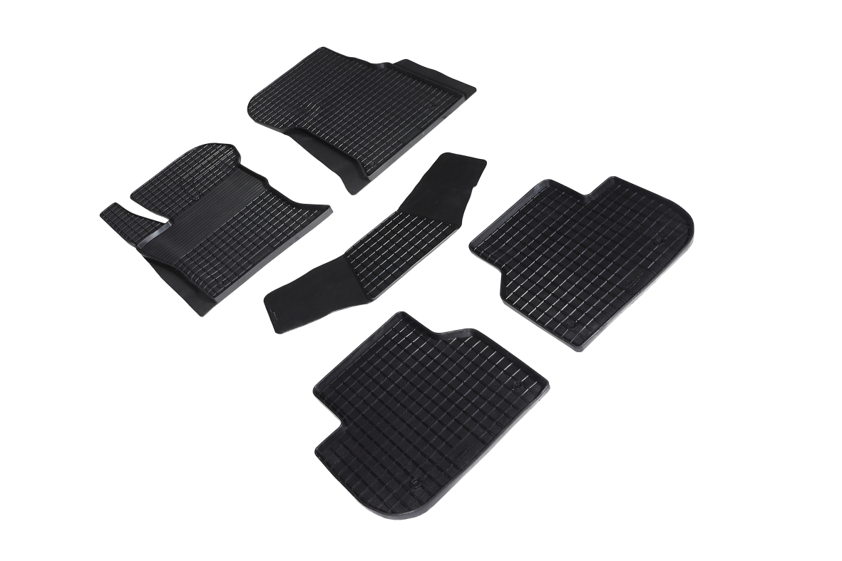 Резиновые коврики салона Сетка "Seintex", Jaguar XF ll 2015-