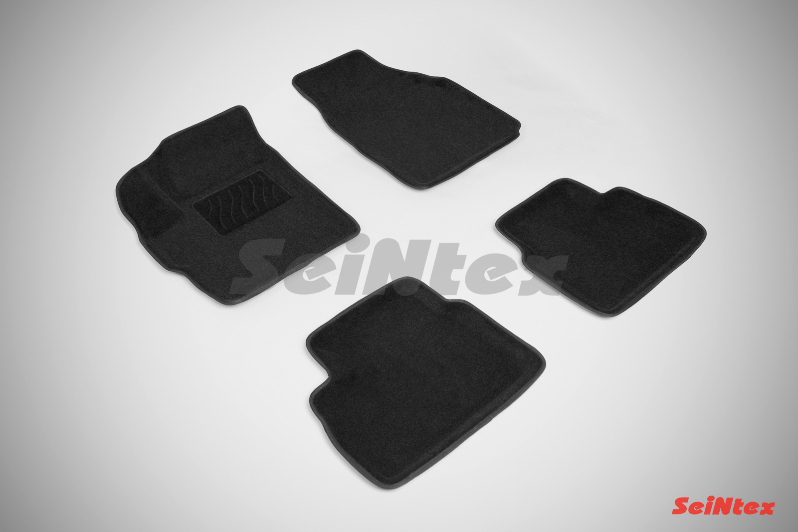 Ворсовые 3D коврики салона "Seintex", Daewoo Matiz ll 2000-