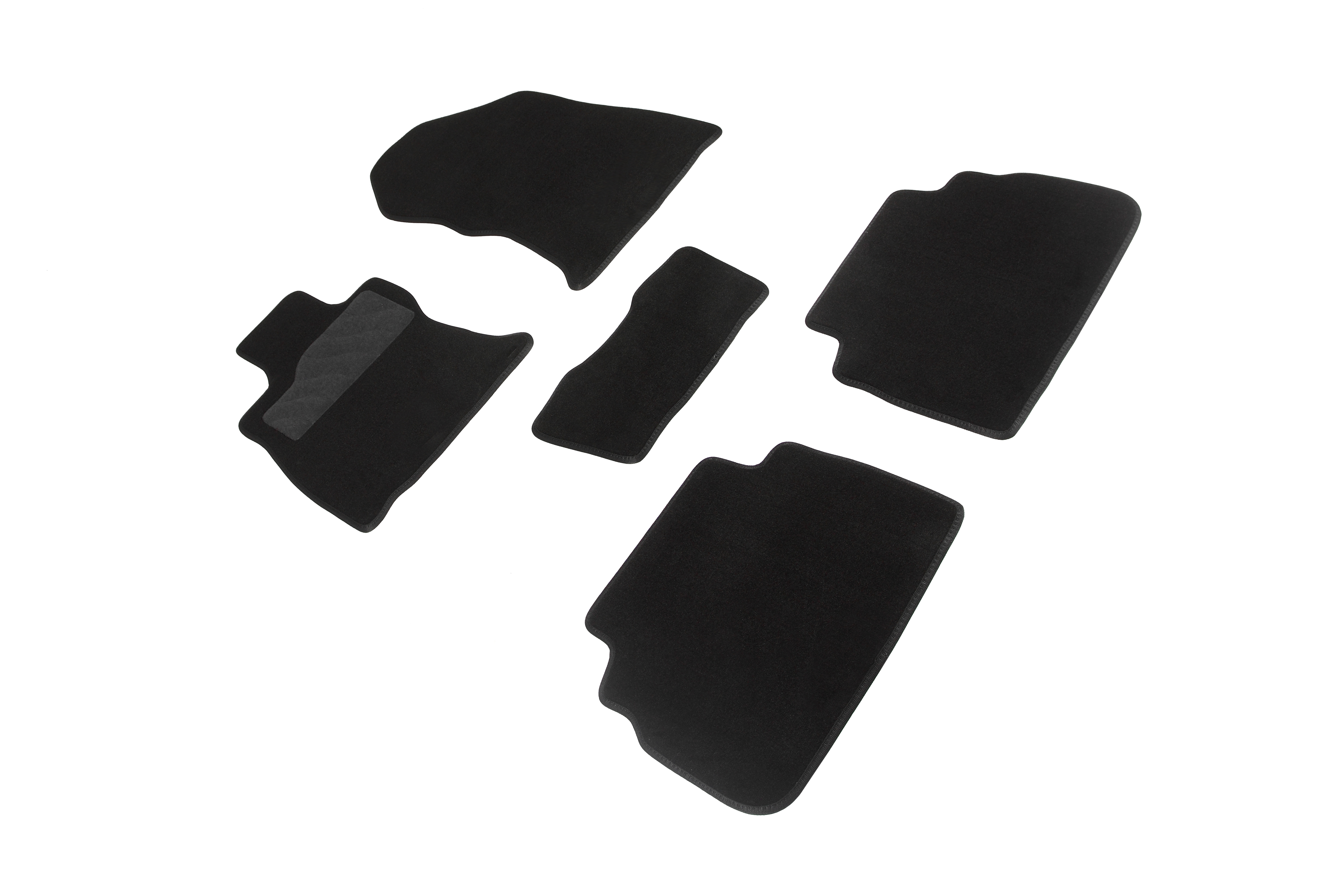 Ворсовые LUX коврики салона "Seintex", Subaru Forester V 2018-