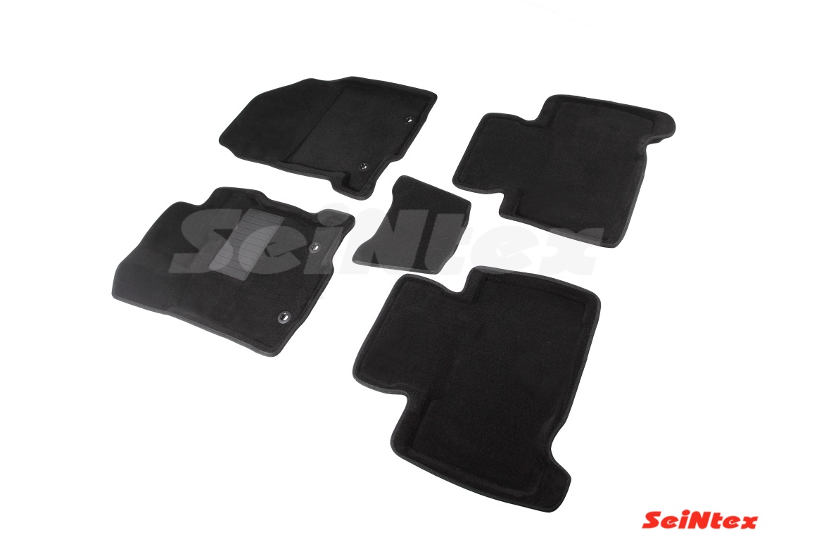 Ворсовые 3D коврики салона "Seintex", Lexus NX 2014-2021