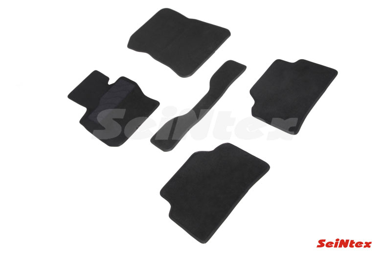 Ворсовые LUX коврики салона "Seintex", BMW 3 E90 2005-2013 задний привод
