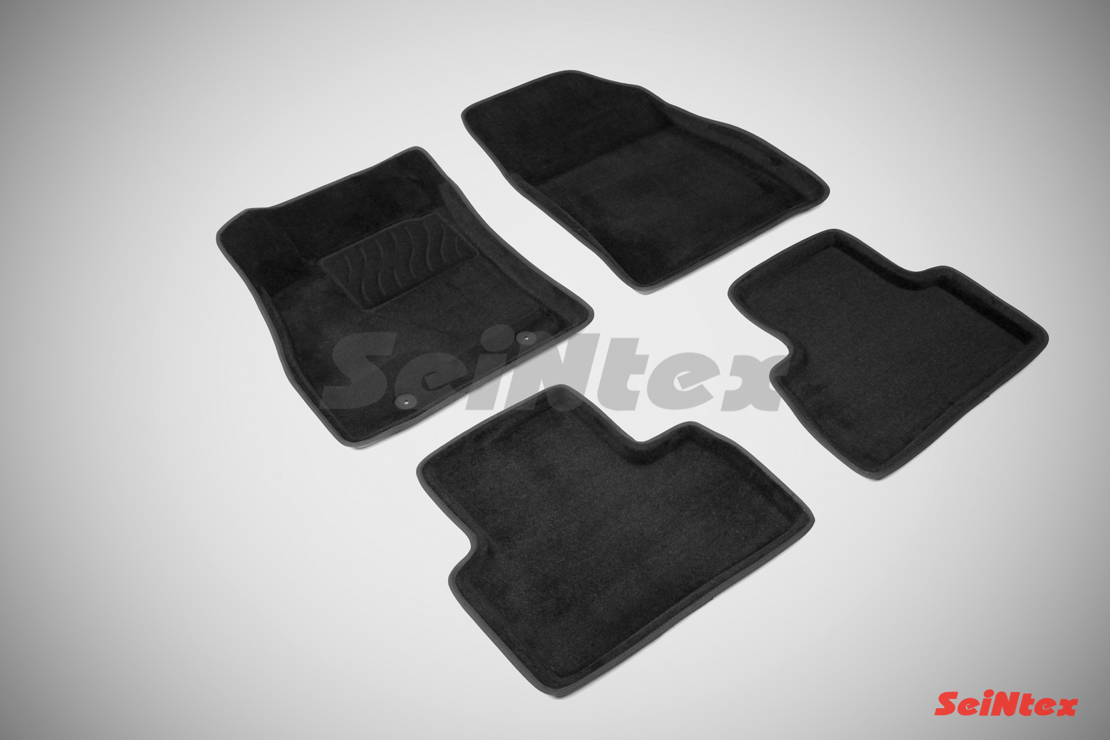 Ворсовые 3D коврики салона "Seintex", Nissan Juke 2011-