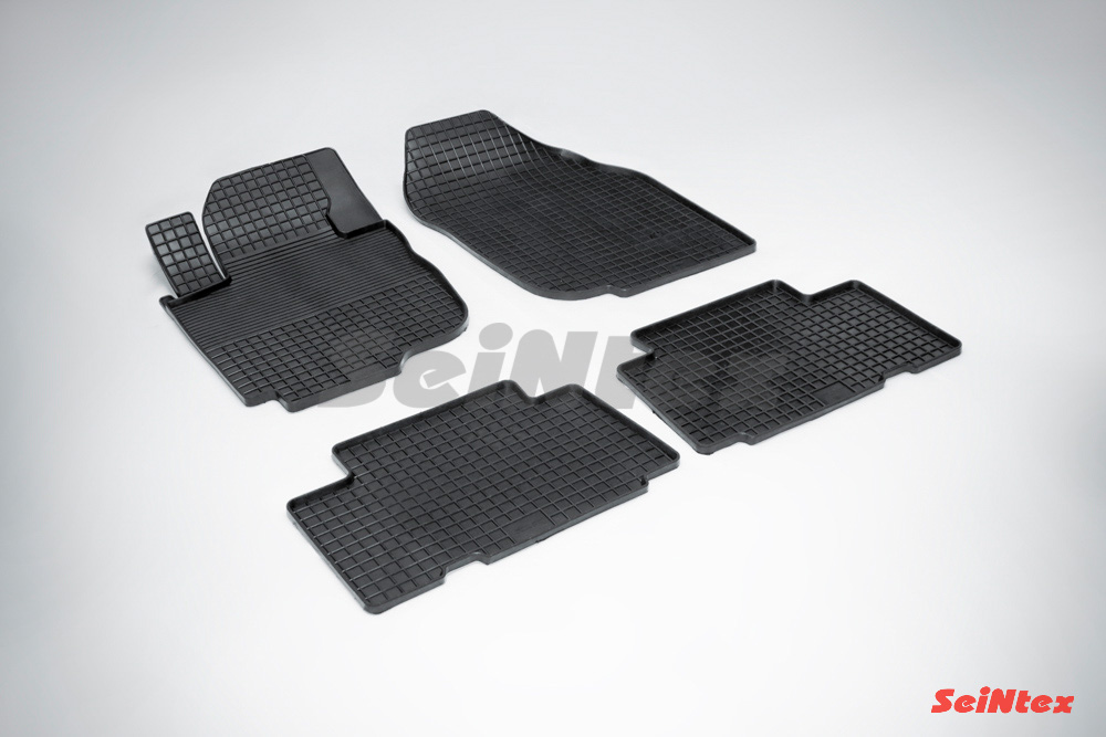 Резиновые коврики салона Сетка "Seintex", Toyota RAV 4 2006-2012