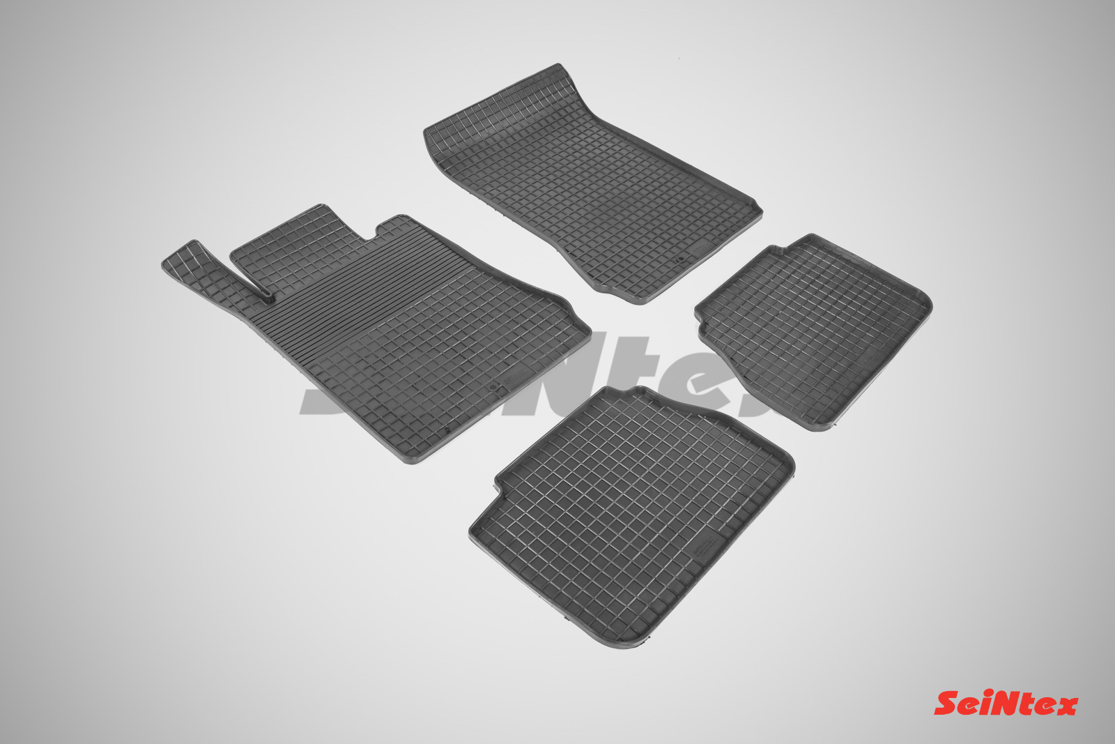 Резиновые коврики салона Сетка "Seintex", Mercedes E Class W210 1995-2002