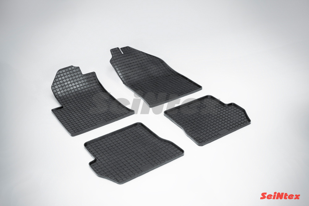 Резиновые коврики салона Сетка "Seintex", Ford Fiesta / Ford Fusion 2001-2008