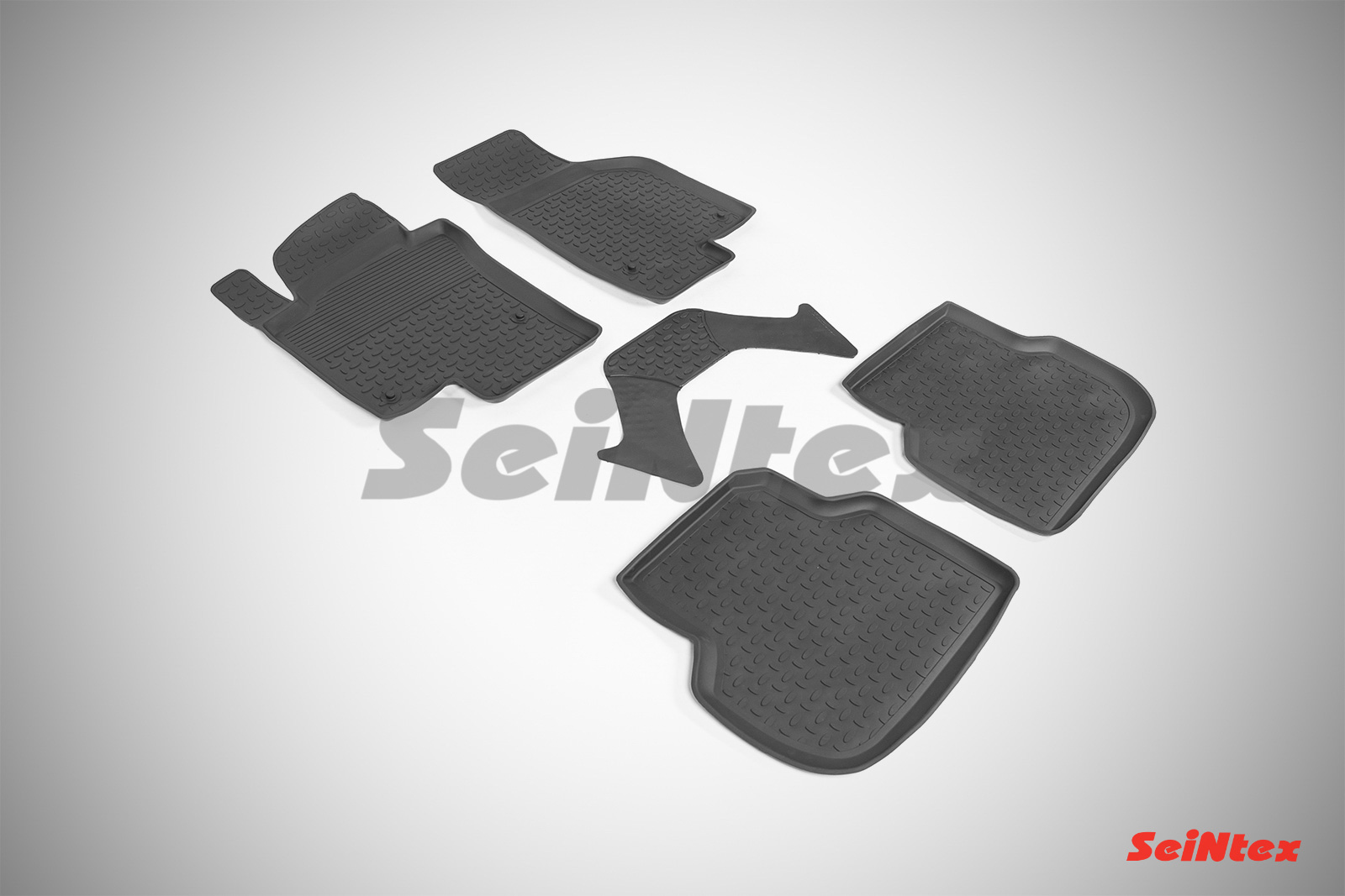 Резиновые коврики салона Высокий борт "Seintex" Volkswagen Jetta 2011-
