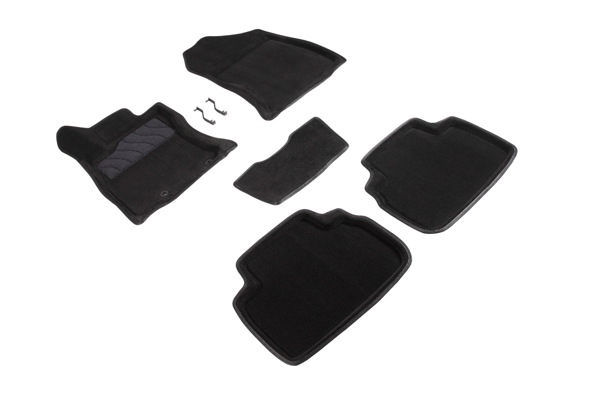 Ворсовые 3D коврики салона "Seintex", Subaru Forester V 2018-