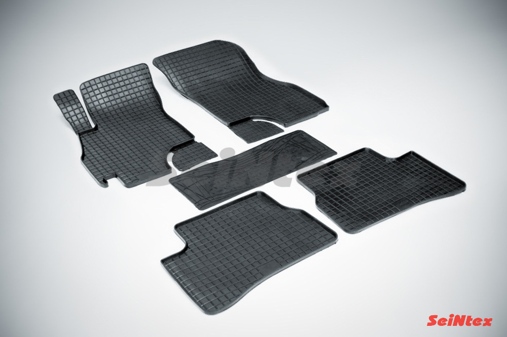 Резиновые коврики салона Сетка "Seintex", Hyundai Accent 1999-2012