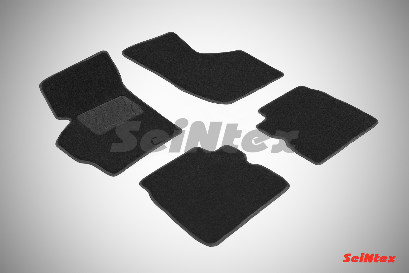 Ворсовые LUX коврики салона "Seintex", Hafei Princip 2004-