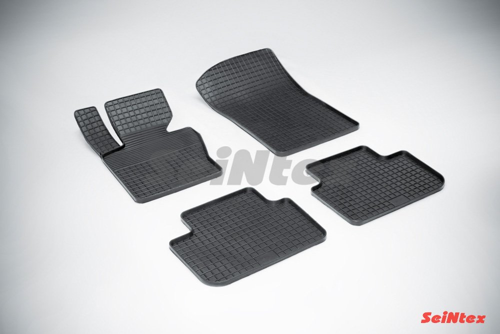 Резиновые коврики салона Сетка "Seintex", BMW X3 E83 2003-2010