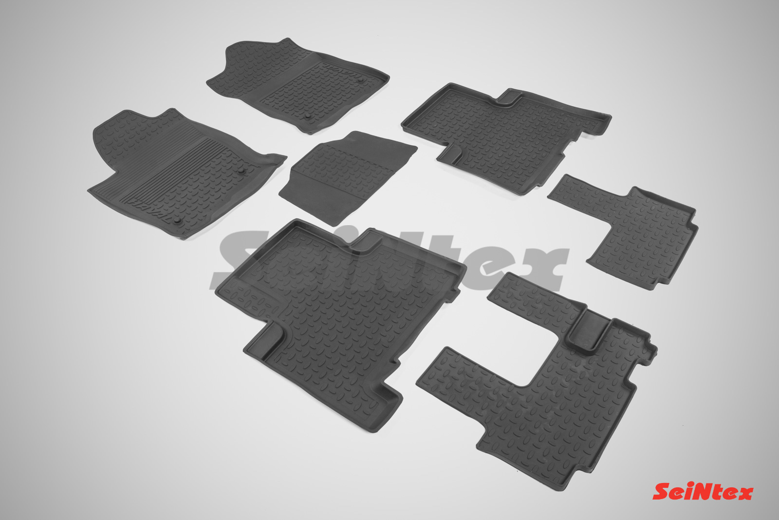 Резиновые коврики салона Высокий борт "Seintex" Haval H9 2015-