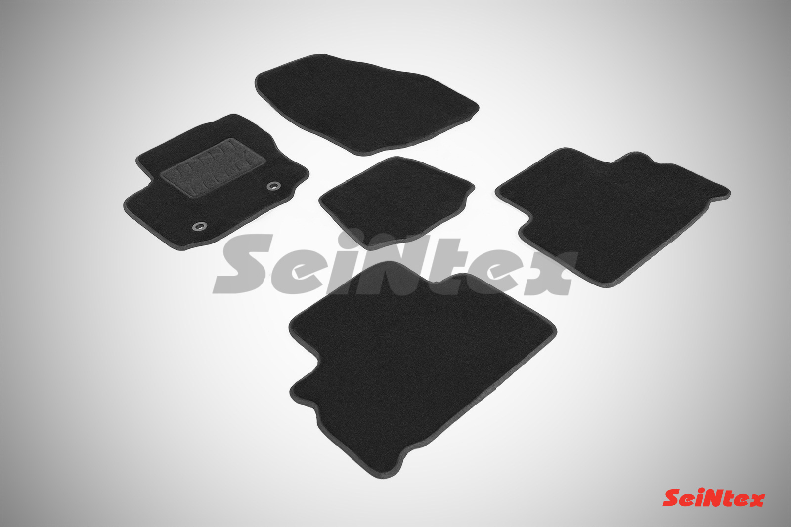 Ворсовые LUX коврики салона "Seintex", Ford Galaxy / Ford S-Max 2006-2015