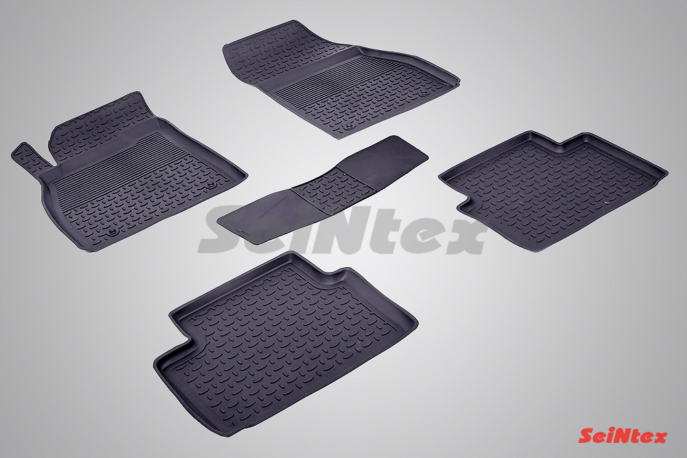 Резиновые коврики салона Высокий борт "Seintex" Chevrolet Malibu 2011-2016 / Opel Insignia 2008-
