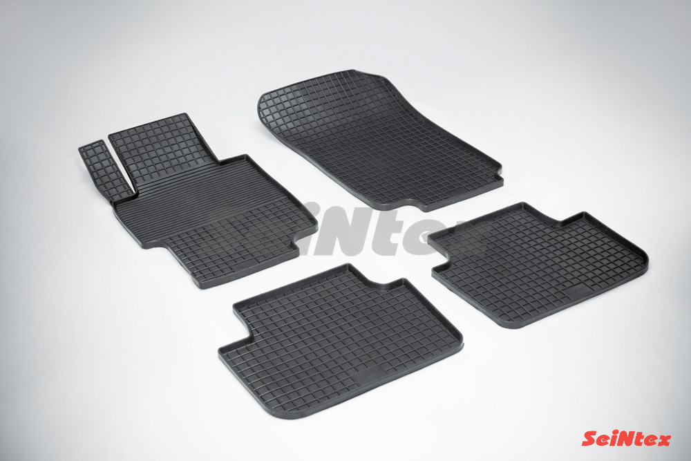 Резиновые коврики салона Сетка "Seintex", Honda Accord VII 2002-2008