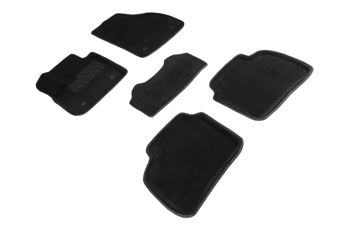 Ворсовые 3D коврики салона "Seintex", Cadillac Xt4 2018-