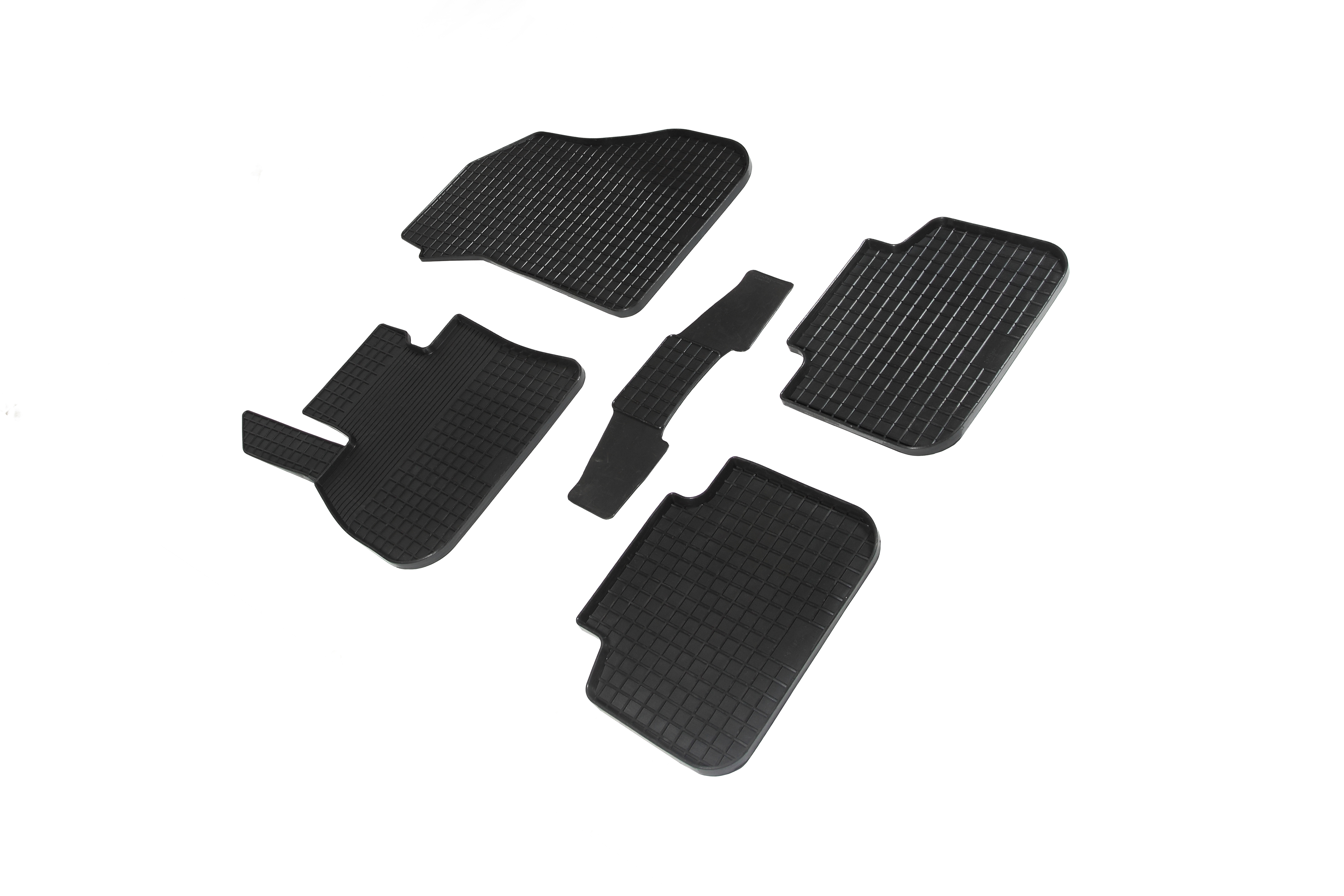 Резиновые коврики салона Сетка "Seintex", BMW X2 Xdrive 2017-