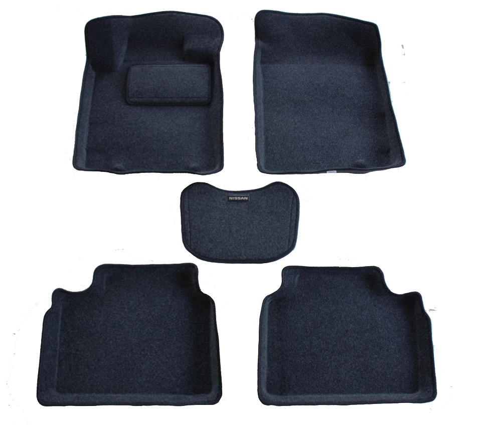 Ворсовые 3D коврики салона "Boratex" Nissan Teana III 2014-