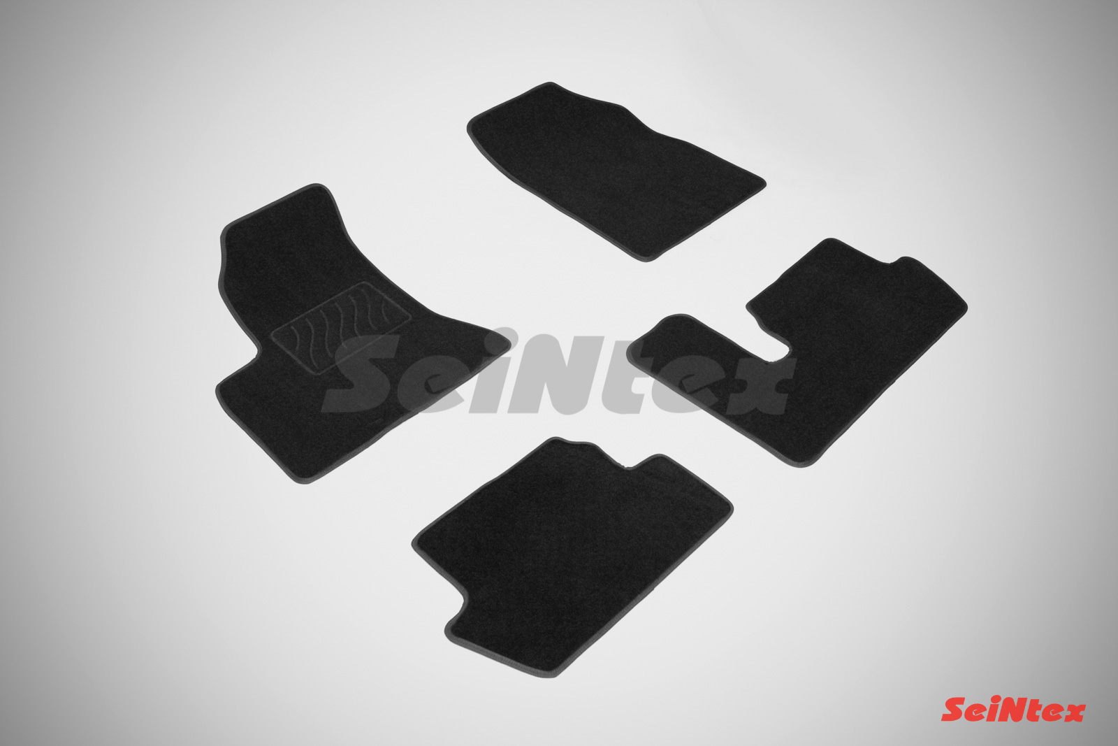 Ворсовые LUX коврики салона "Seintex", Citroen С4 Picasso 2006-