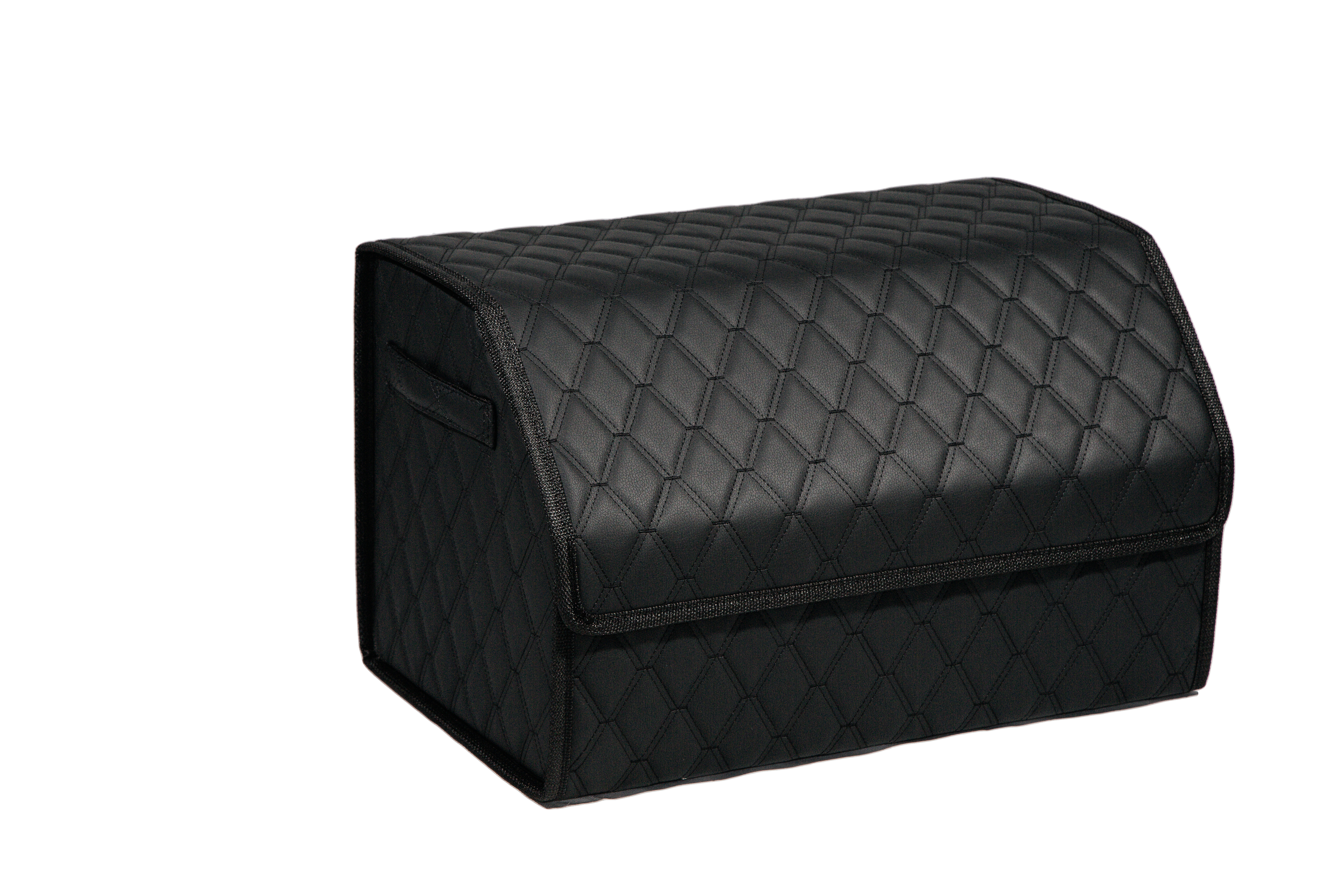 Сумка-органайзер из экокожи в багажник автомобиля, 50х30х30 см, "ЛЮКС"