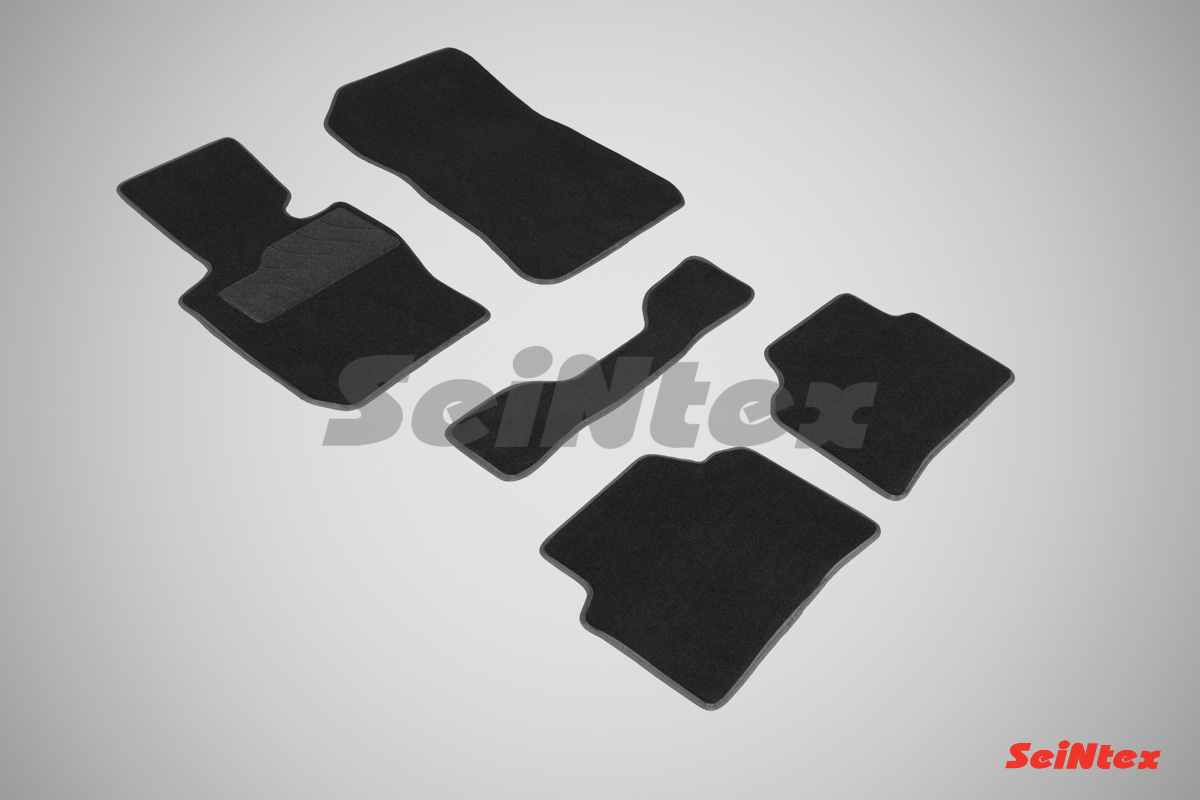 Ворсовые LUX коврики салона "Seintex", BMW 3 E90 2005-2013 полный привод