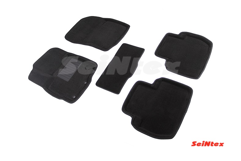 Ворсовые 3D коврики салона "Seintex", Mitsubishi Outlander lll 2012-