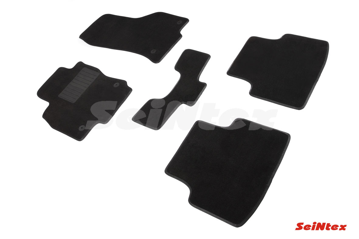 Ворсовые LUX коврики салона "Seintex", Volkswagen Passat B8 2015-