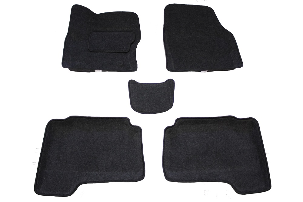 Ворсовые 3D коврики салона "Boratex" Ford Kuga II 2012-2016