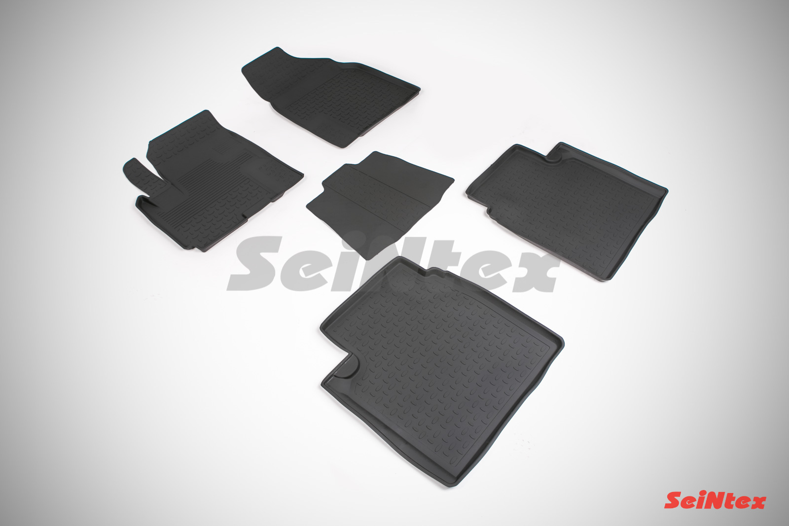 Резиновые коврики салона Высокий борт "Seintex" Lifan X60 2011-