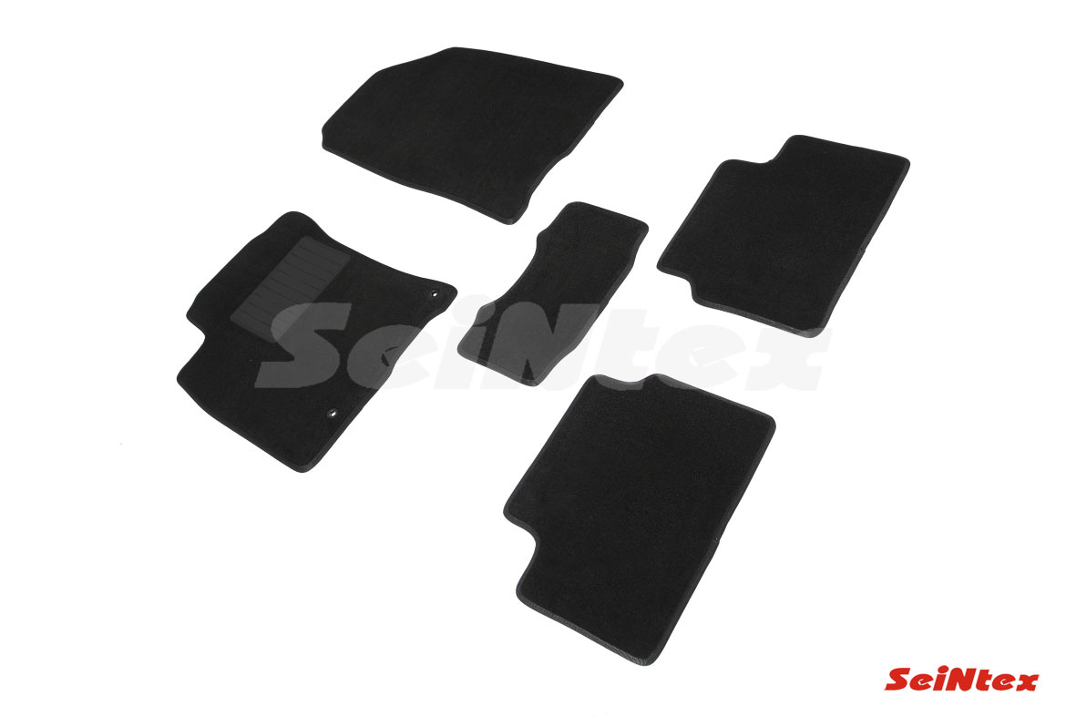 Ворсовые LUX коврики салона "Seintex", Kia Cee'D lll 2018-