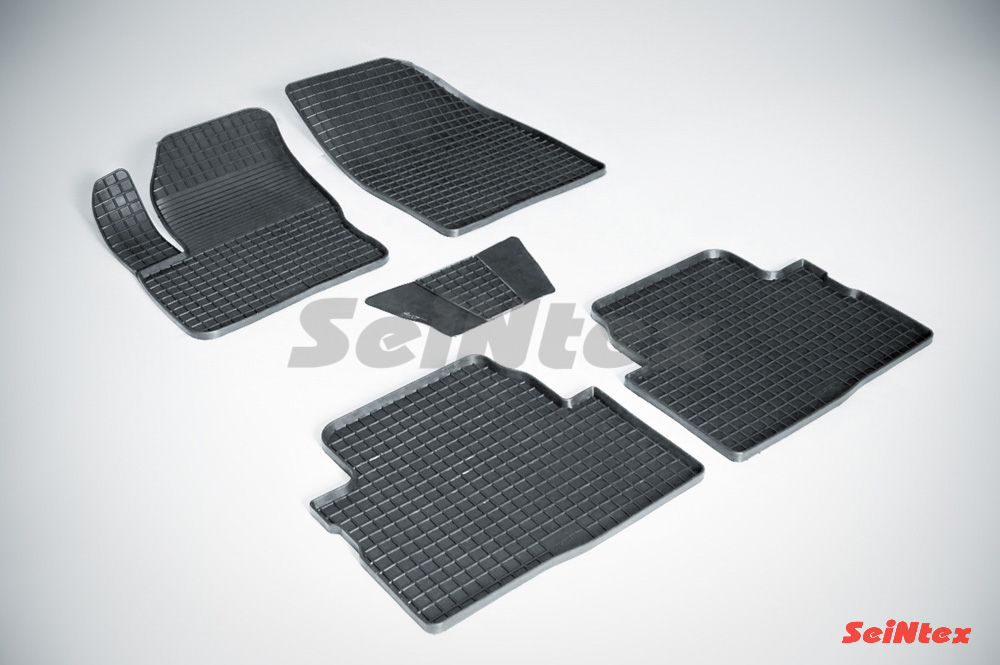 Резиновые коврики салона Сетка "Seintex", Ford Kuga I 2008-2012