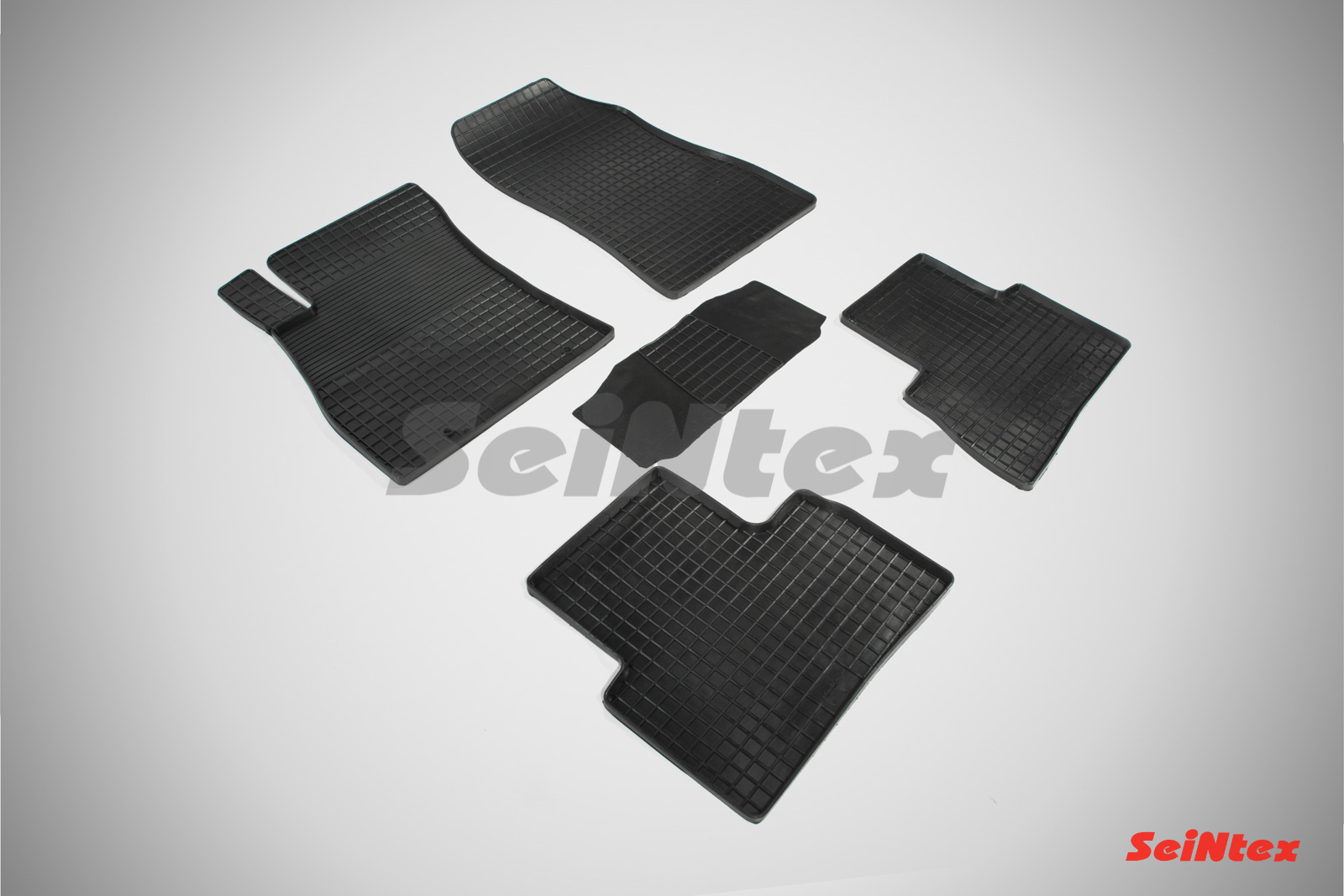 Резиновые коврики салона Сетка "Seintex", Nissan Note 2005-2014